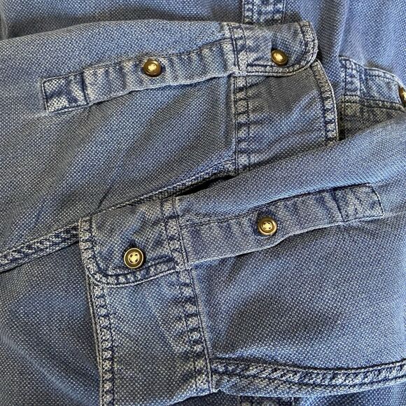 St John’s Bay Men’s Navy Long Sleeve Size XL - Picture 6 of 8